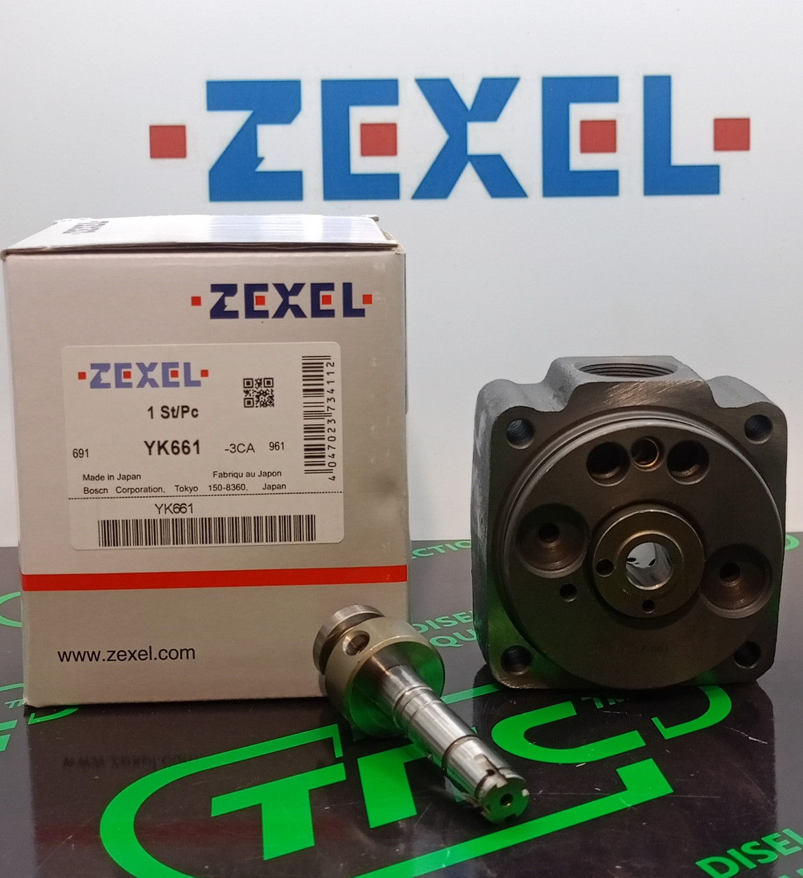 Плунжерная пара (корпус распределителя) VE 4/11L YK661 ZEXEL