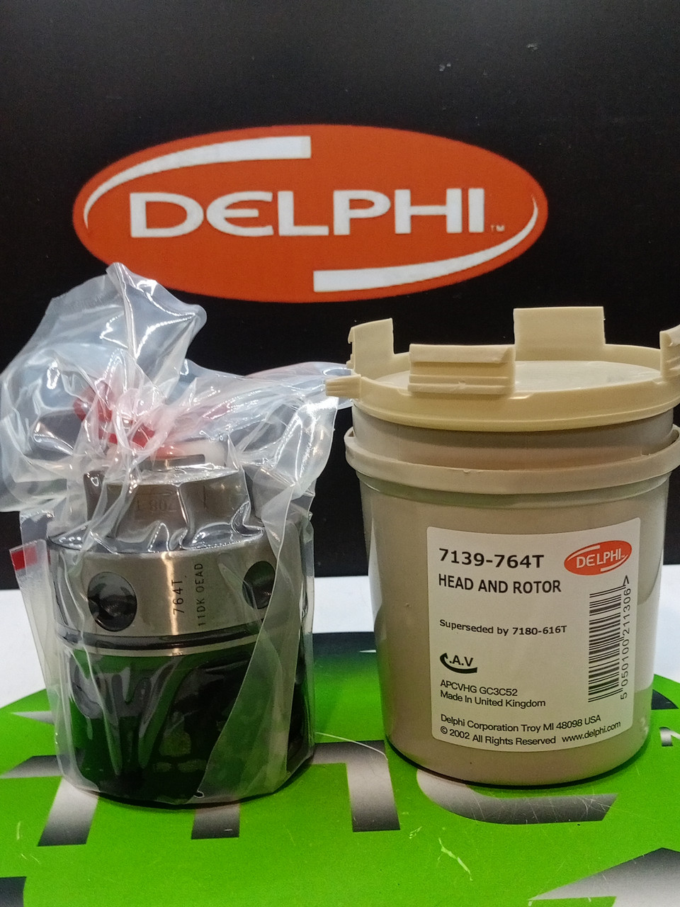 7180-616T / 7139-764T Delphi плунжерна пара 3/9L (ротор) FIAT трактор
