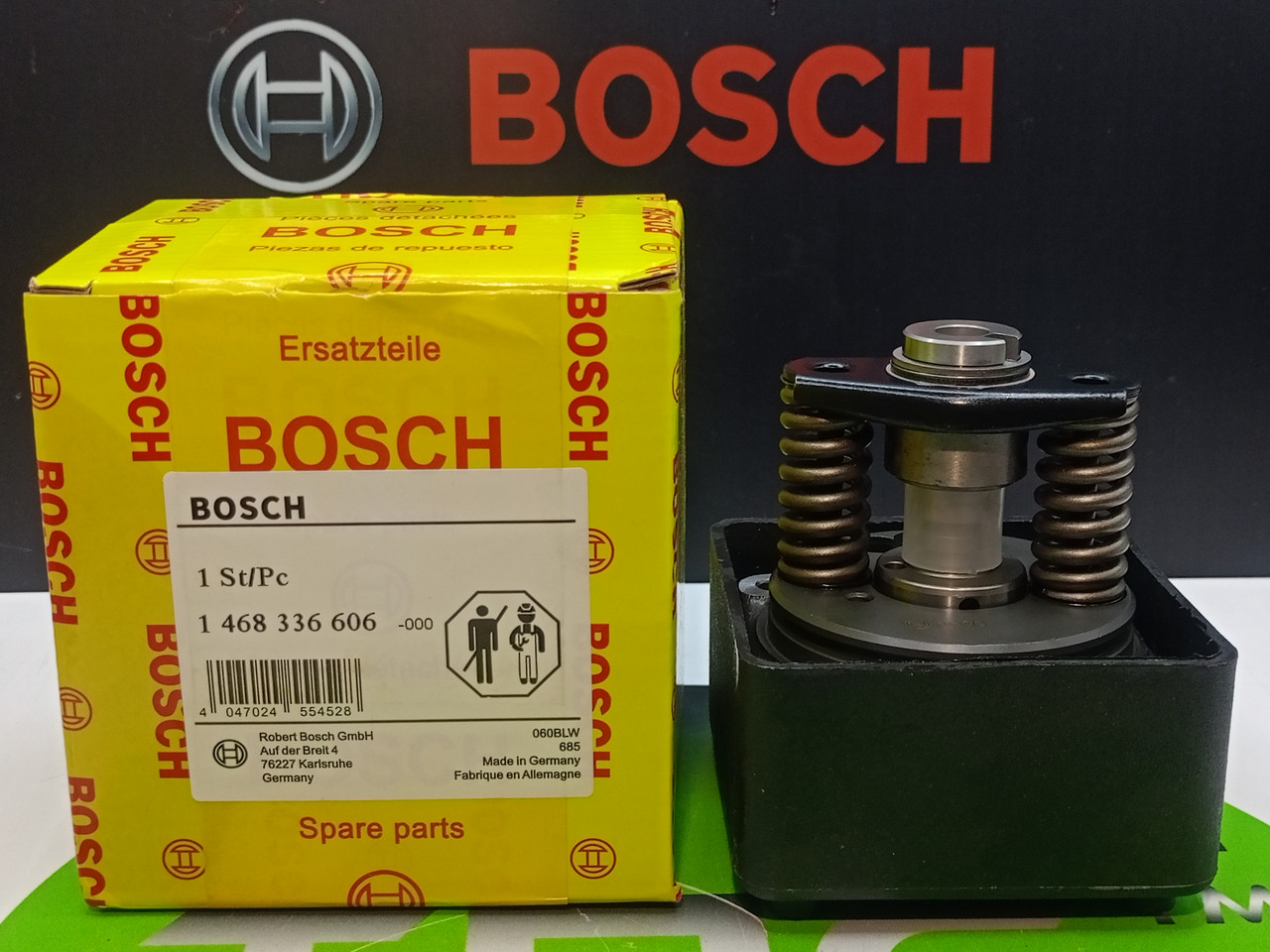 Плунжерная пара (корпус распределителя) VE 6/12R 1468336606 BOSCH CUMMINS 6BTAA 5.9