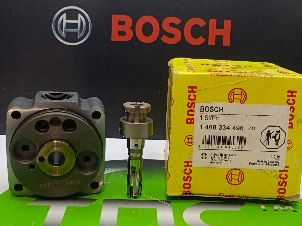 Плунжерная пара (корпус распределителя) VE 4/12R 1468334496 BOSCH CDC/PERKINS