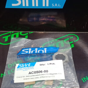 Ключ IVECO Daily-гайка восьмигранна 17.5 мм AC0506-00 SIRINI