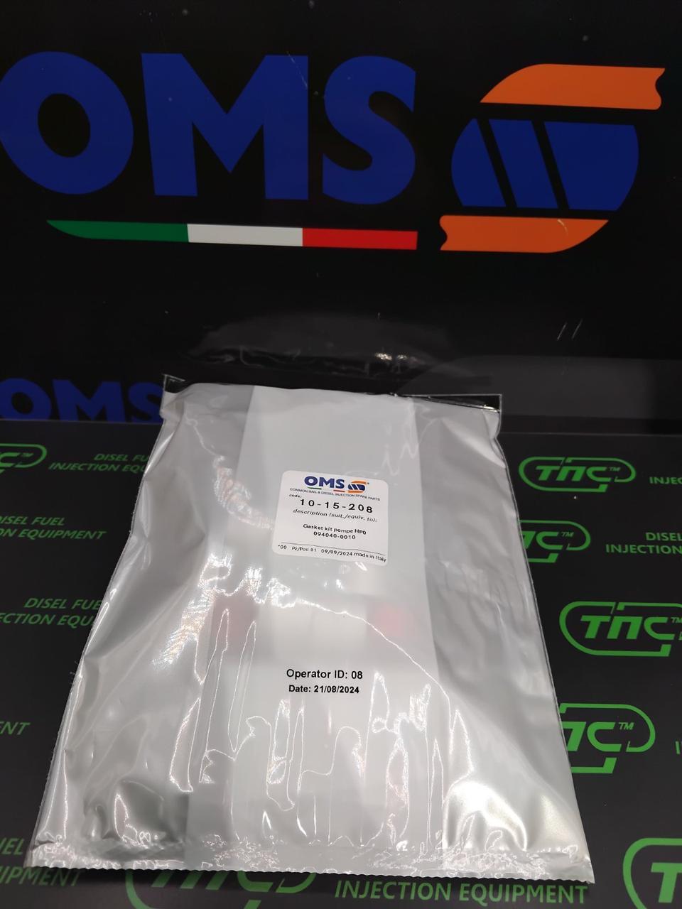 Ремкомплект ТНВД 10-15-208 OMS (Denso 094040-0010) C/R DENSO HP0