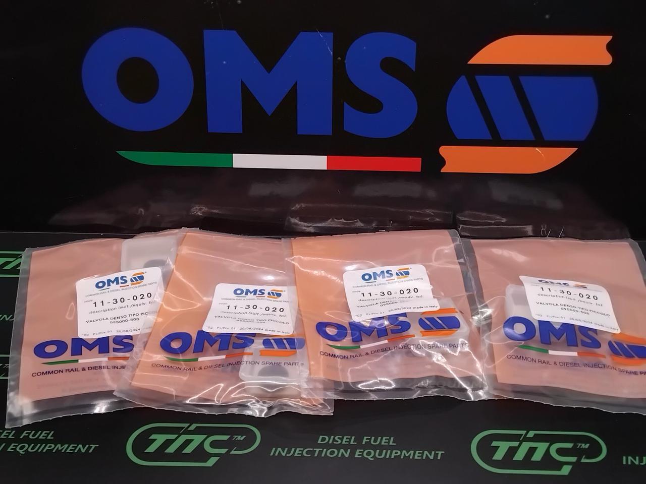 Клапан форсунки DENSO CR с покрытием DLC 11-30-020 OMS OPEL, ISUZU