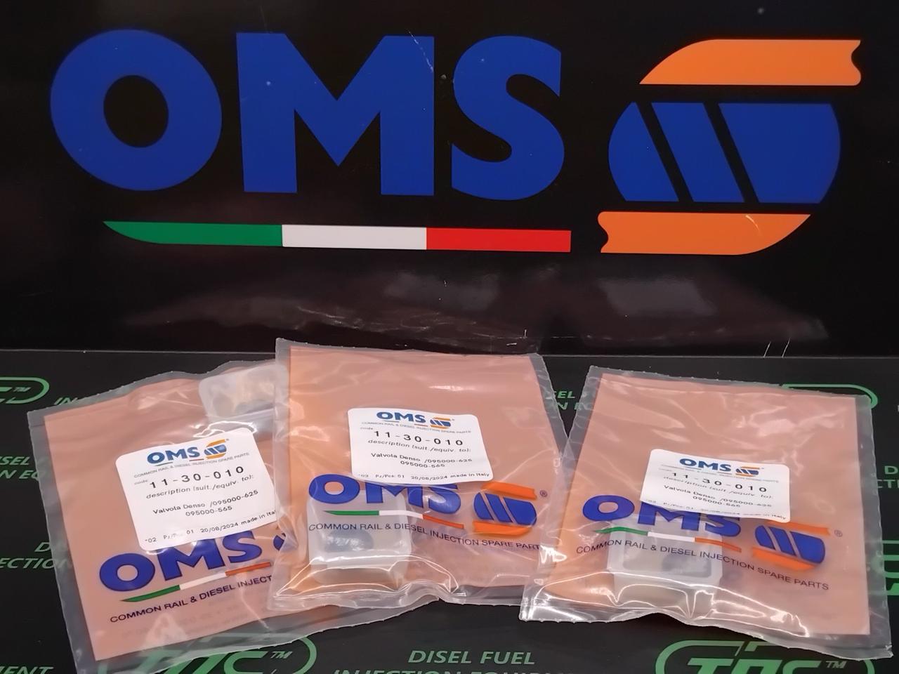 Клапан форсунки DENSO CR с покрытием DLC 11-30-010 OMS NISSAN (Аналог Denso #19, 095000-5650)
