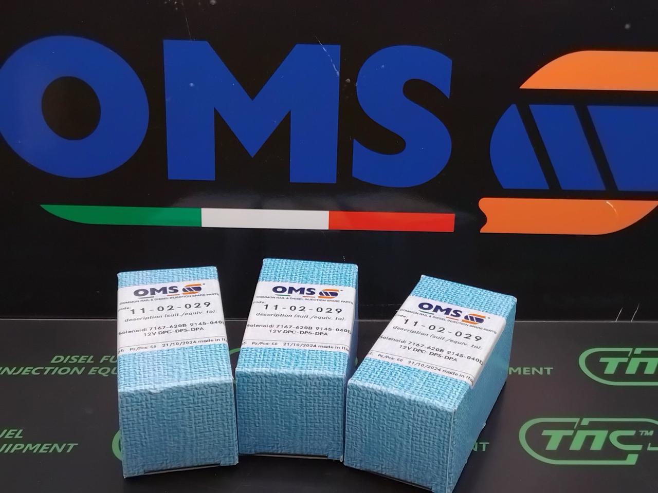 Электромагнитный клапан на ТНВД 12V DPC-DPS-DPA OMS 11-02-029 (7167-620B 9145-040D)
