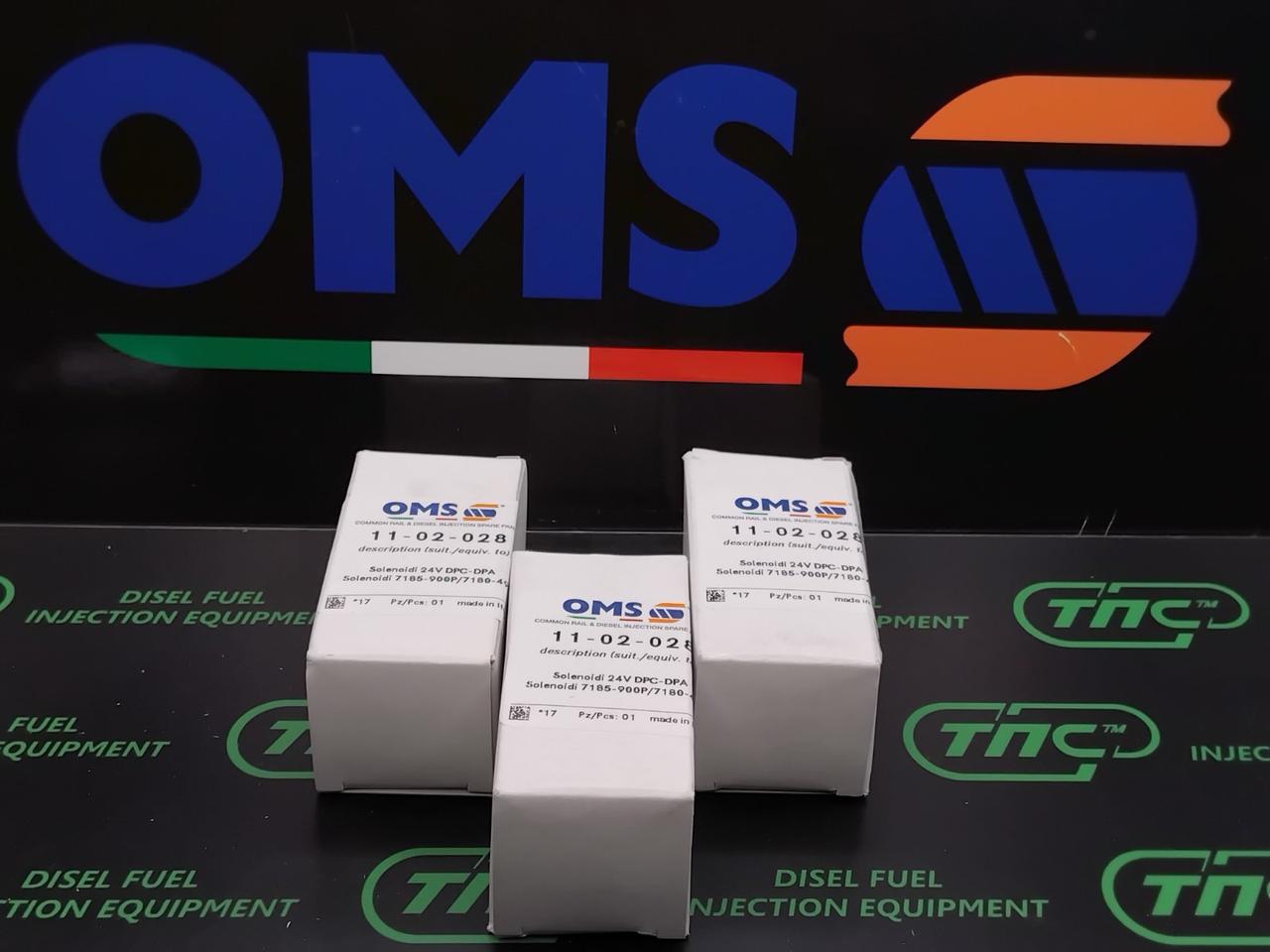 Электромагнитный клапан 24V ТНВД OMS 11-02-028 (0330001016, 146650-1320, 7240-6) DPC-DPA насосы Lucas Delphi