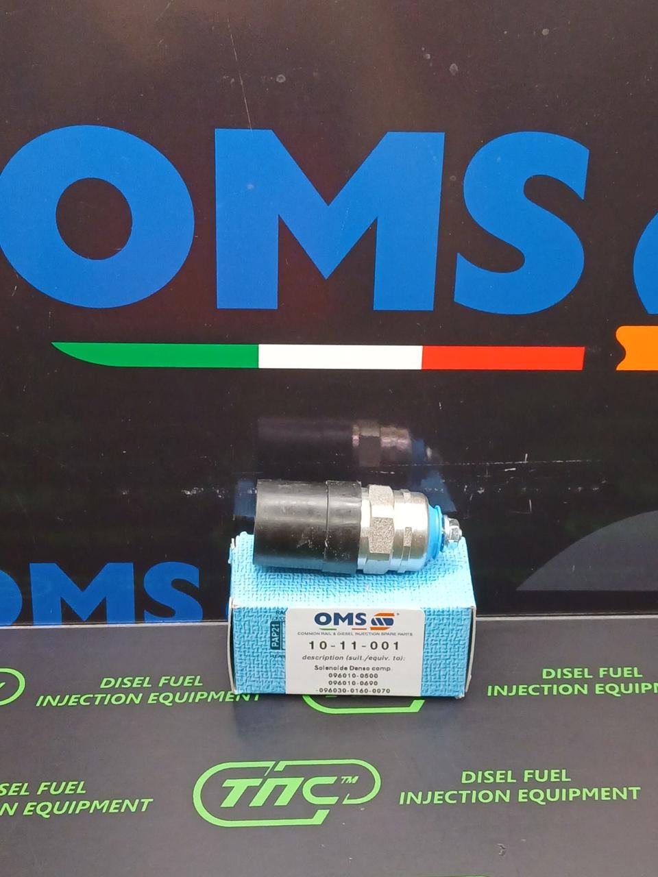 Электромагнитный клапан 12V VE ТНВД OMS 10-11-001 (DENSO 096010-0500, 096030-0160) SPV Opel Mazda