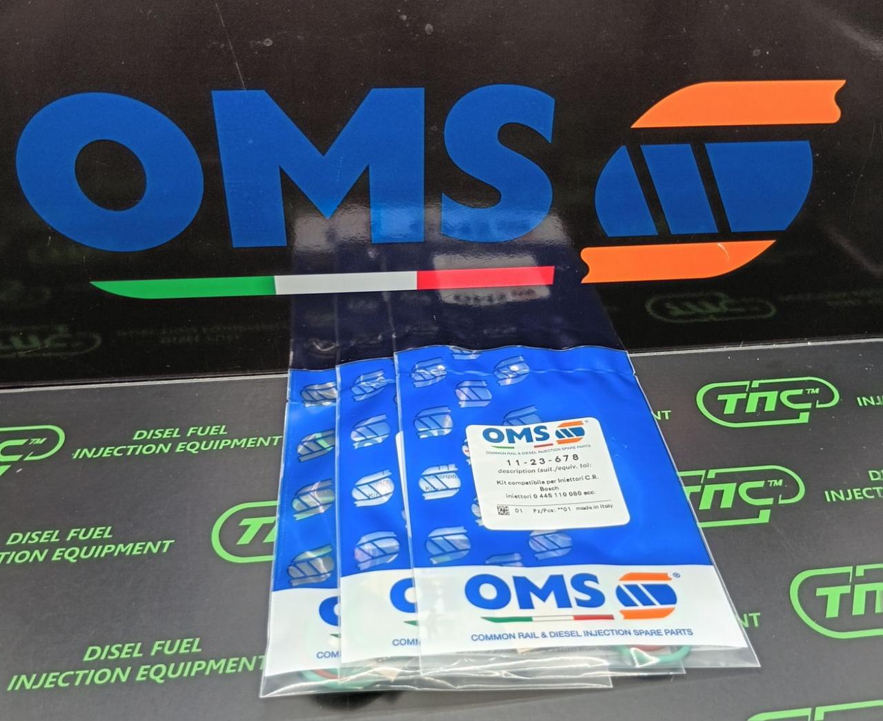 Ремкомплект форсунки 11-23-678 OMS (0 445 110 131/149/080/122)