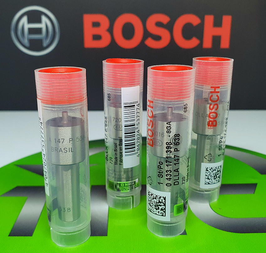 Розпилювач дизельної форсунки DLLA 147 P 538 (0433171398) BOSCH SCANIA