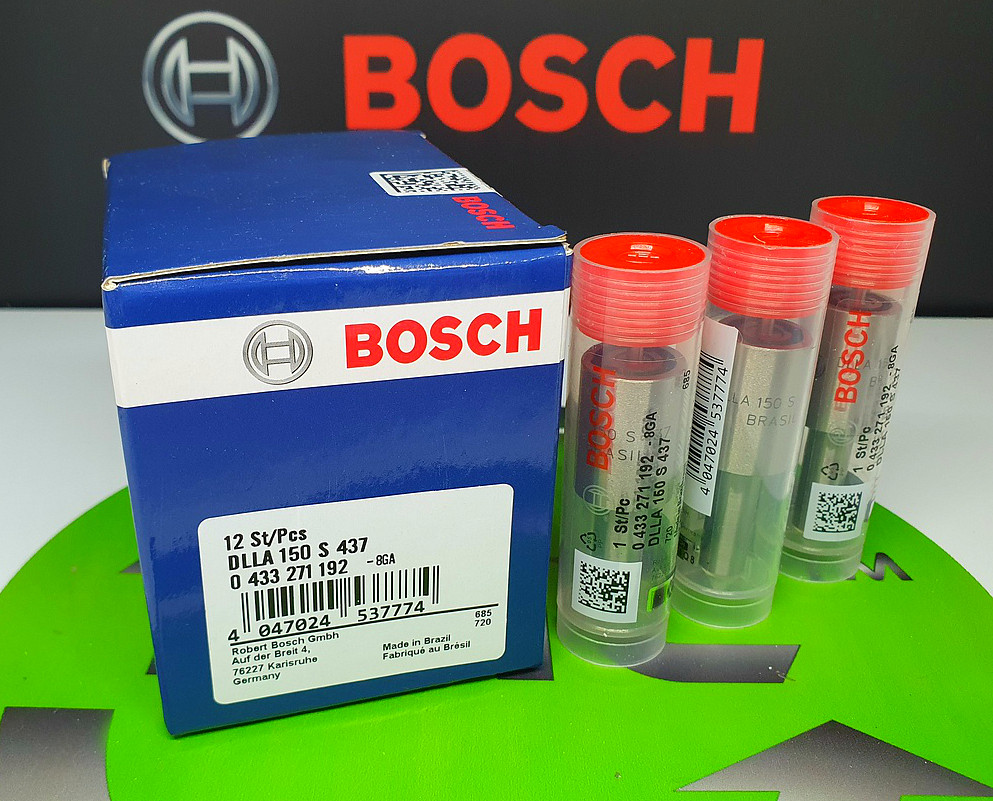 Розпилювач дизельної форсунки DLLA 150 S 437 (0433271192) BOSCH MAN/BUS AK 14-150 7.4L