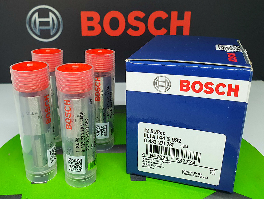 Розпилювач дизельної форсунки DLLA 144 S 992 (0433271781) BOSCH RENAULT CBH 340, 350, 380