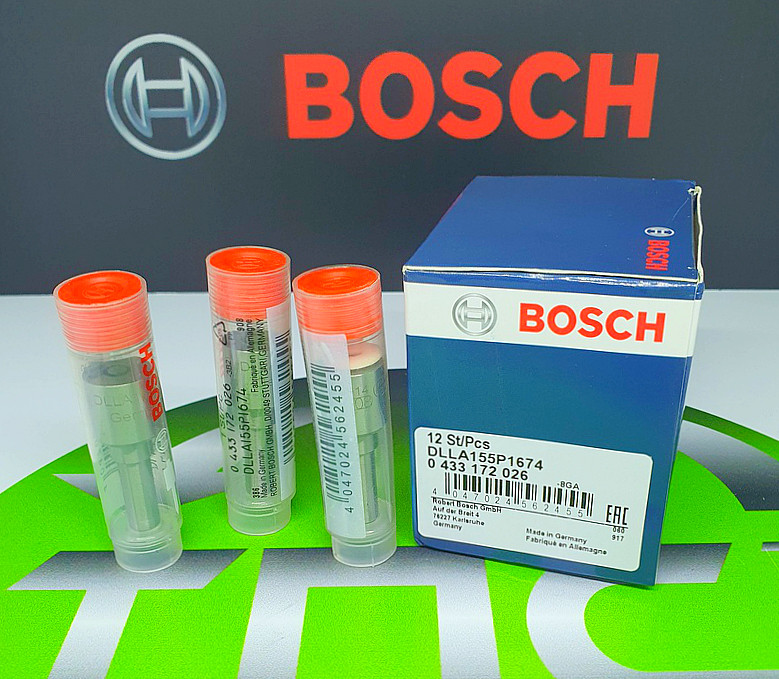 Розпилювач форсунки COMMON RAIL DLLA 155 1674 P (0433172026) BOSCH BAW Fenix, FAW, Redat