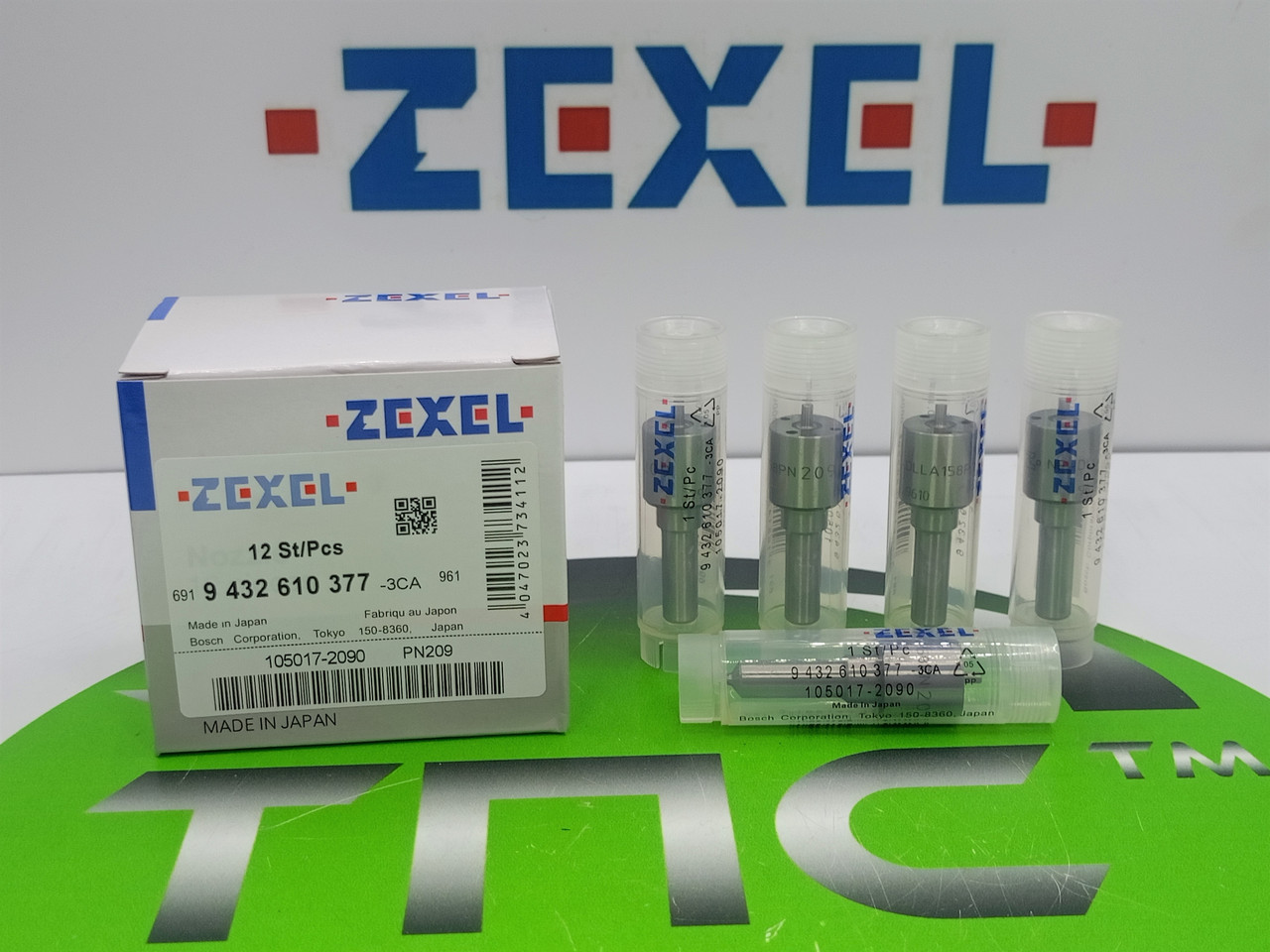 Розпилювач дизельної форсунки 9 432 610 377 DLLA 158 PN 209 (105017-2090) ZEXEL ISUZU