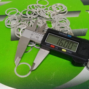 Шайба ущільнювальна 16х20-0, 5 мм (Ал.)