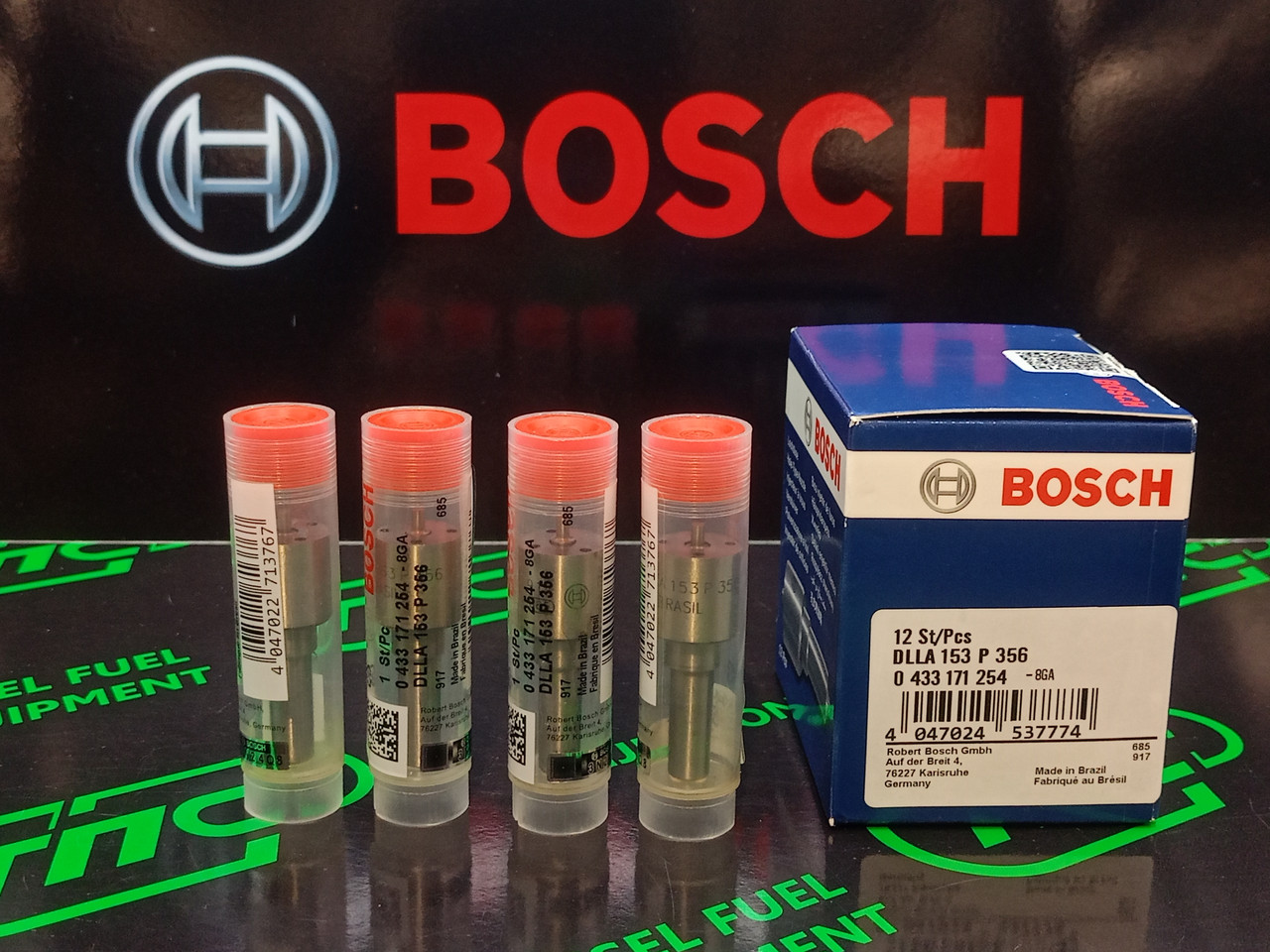 Розпилювач дизельної форсунки DLLA 153 P 356 (0433171254) BOSCH DAF 8,7 (6ц.) 93-97