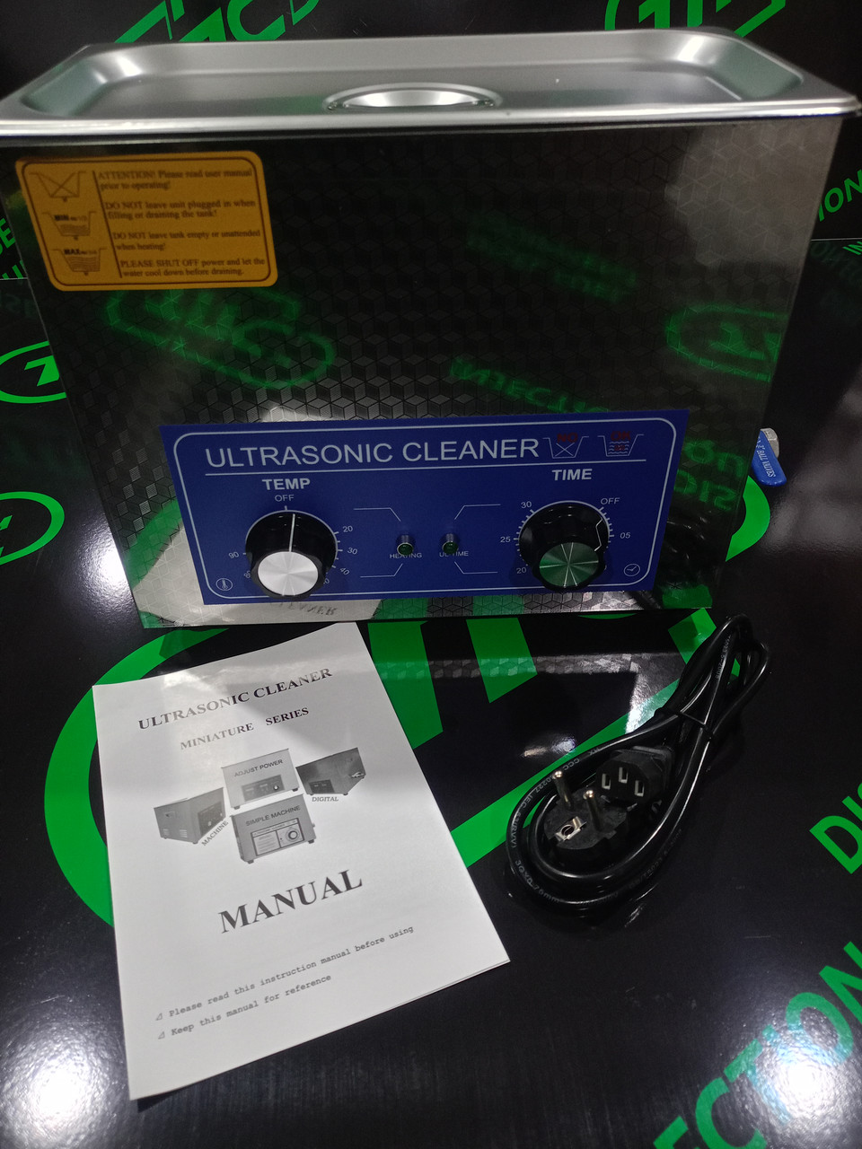 Ультразвукова ванна ULTRASONIC CLEANER DT-30 6L (мийка, стерилізатор, очищувач)