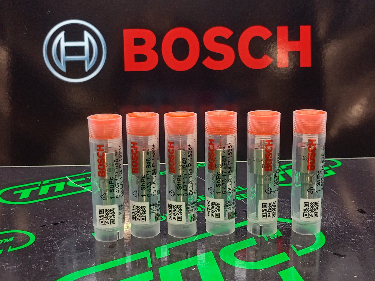 Розпилювач дизельної форсунки DLLA 154 P 1538+ (0433171948) BOSCH Mercedes Actros