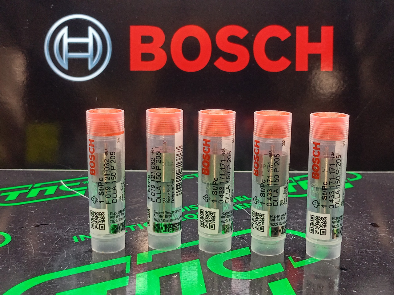 Розпилювач дизельної форсунки DLLA 150 P 205 (F019121032 / 0433171171) BOSCH IVECO RENAULT
