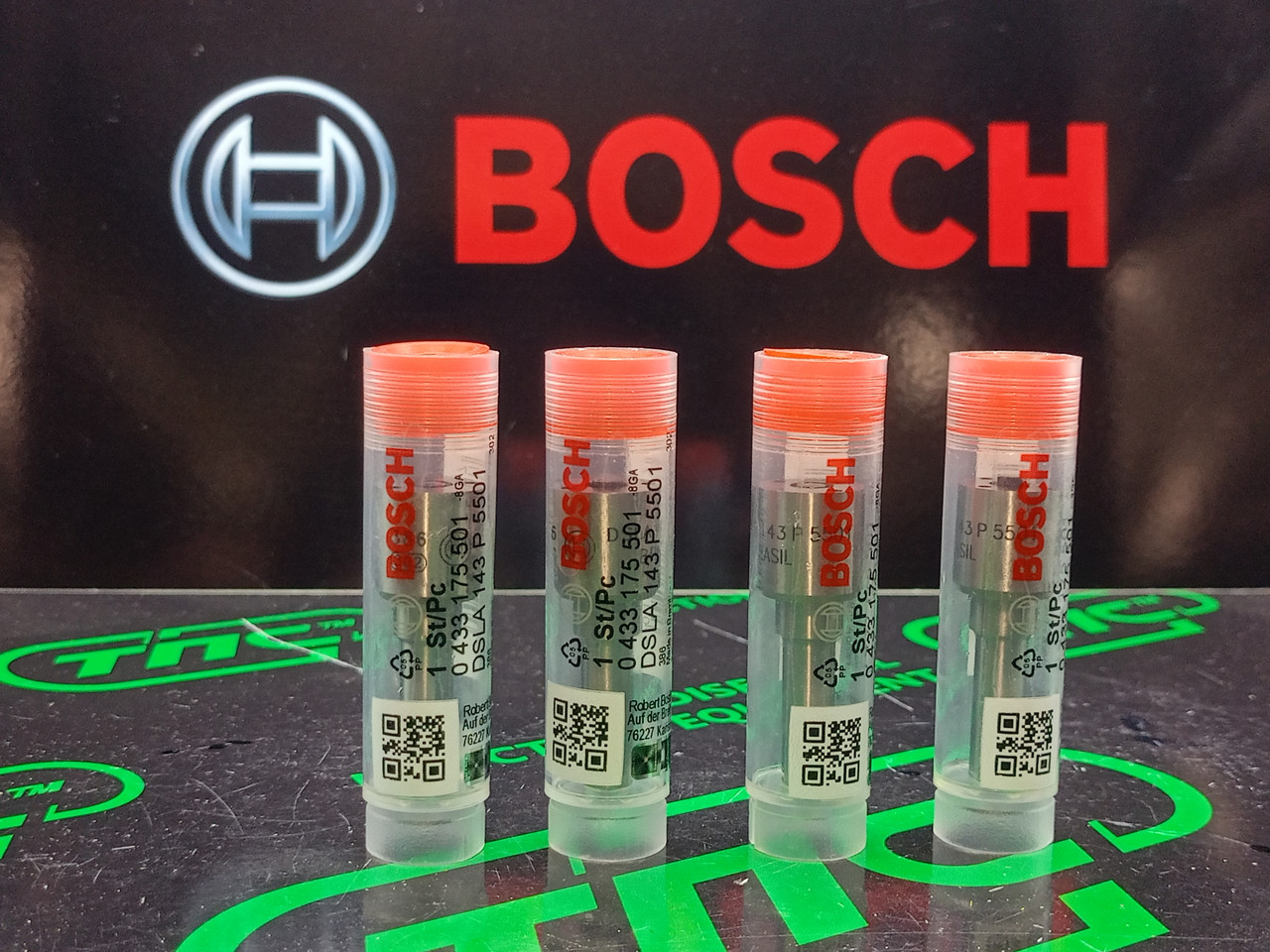 Розпилювач дизельної форсунки CR DSLA 143 P 5501 (0433175501) BOSCH Ford F250 Cumins ISL 4BTAA