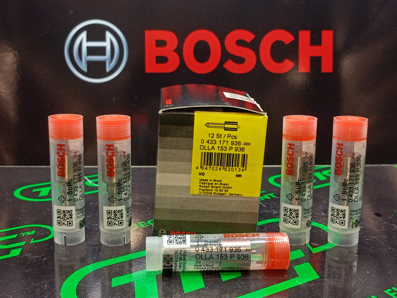 Розпилювач дизельної форсунки DLLA 153 P 936 (0433171936) BOSCH CITROEN MAZDA VOLVO 1.6