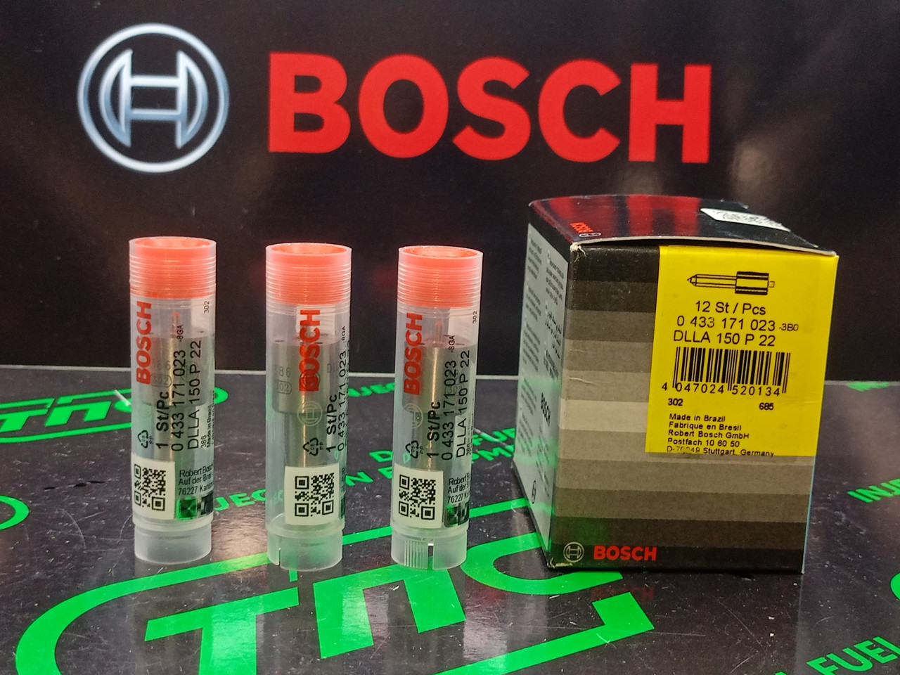 Розпилювач дизельної форсунки DLLA 150 P 22 (0433171023) BOSCH Volvo F613