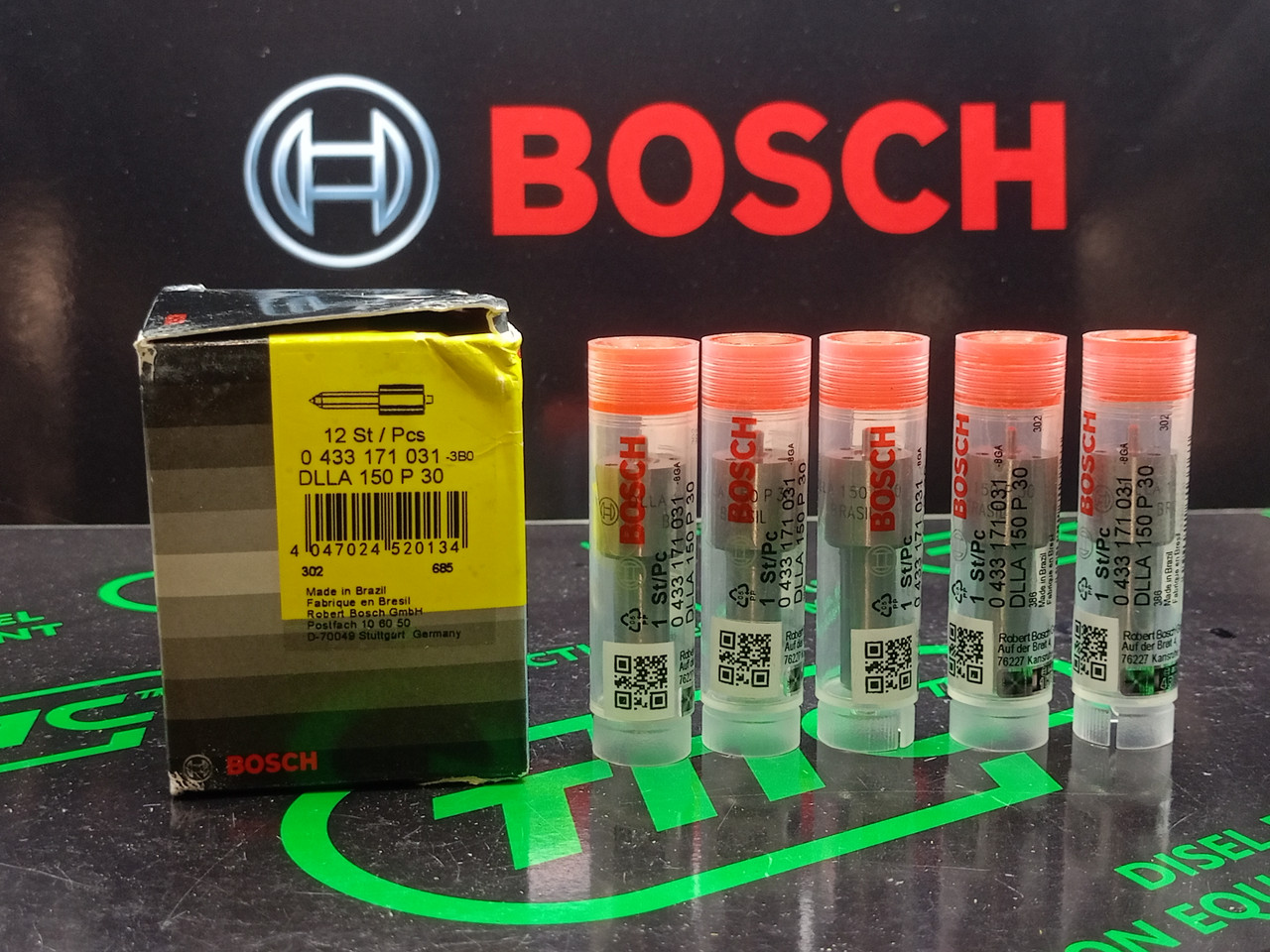 Розпилювач дизельної форсунки DLLA 150 P 30 (0433171031) BOSCH VOLVO
