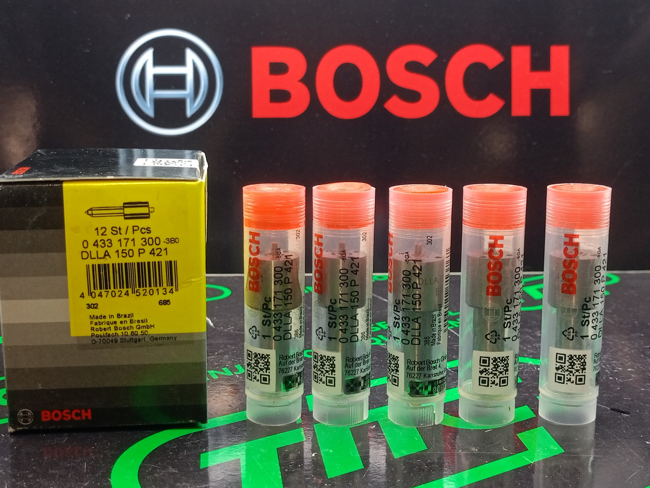 Розпилювач дизельної форсунки DLLA 150 P 421 (0433171300 / F019121124) BOSCH HUDONG 6105