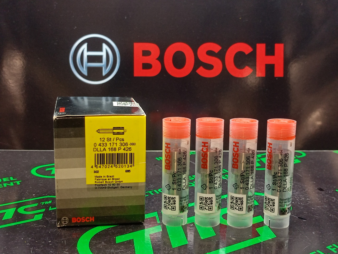 Розпилювач дизельної форсунки DLLA 168 P 426 (0433171306) BOSCH КАМАЗ