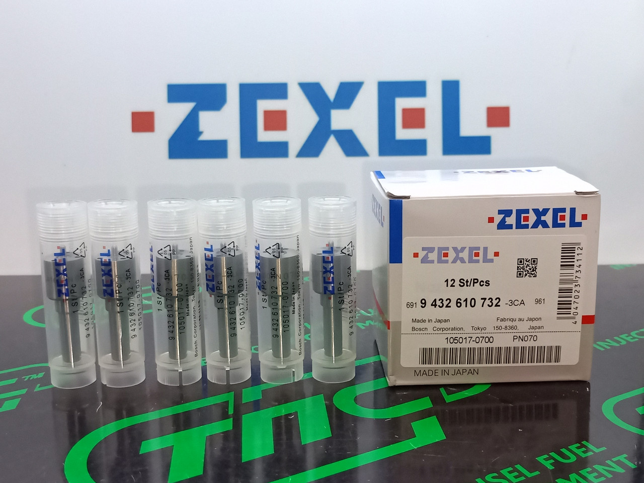 Розпилювач дизельної форсунки 9 432 610 732 (DLLA 160 PN 070) (ан. 105017-0700 ZEXEL Hyundai