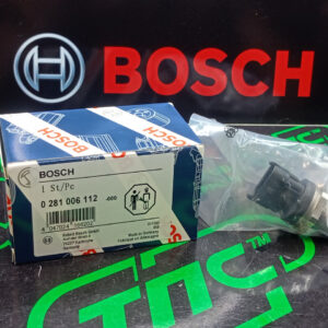 Датчик тиску палива 0281006112 (0281006325) СR DODGE, CUMMINS, DAF, FIAT, FORD, HYUNDAI, IVECO, KOMATSU