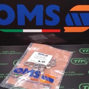 Шайба термозахисна мідна під форсунку (кільце ущільнююче) 02-09-027 (Toyota-Isuzu Kamatsu) 7,2х14х4,5 OMS