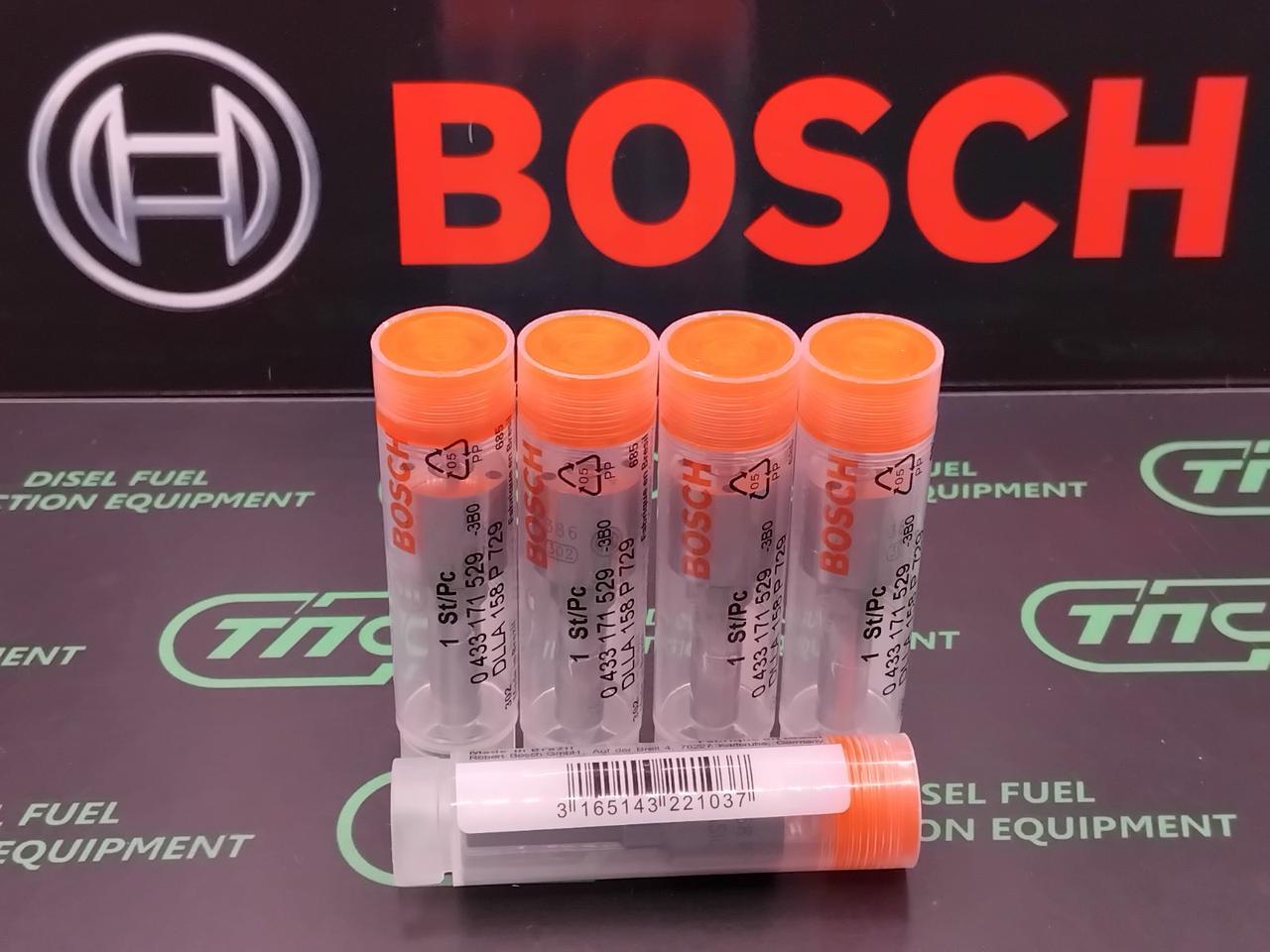 Розпилювач дизельної форсунки DLLA 158 P 729 (0433171529) BOSCH Deutz BFM1013 BF6M1013EC