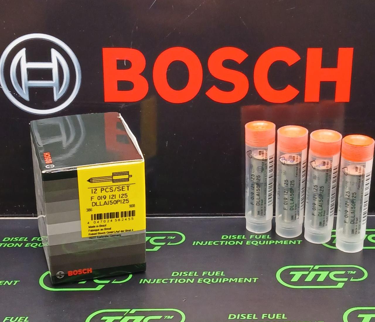 Розпилювач дизельної форсунки DLLA 150 P 125 (F019121125) BOSCH HOWO YTO Group 6105