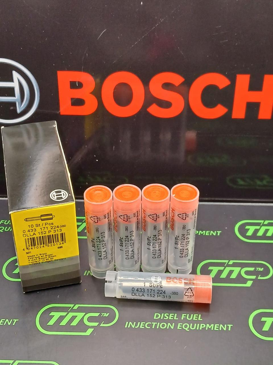 Розпилювач дизельної форсунки DLLA 152 P 313 (0433171224) BOSCH VOLVO, PENTA