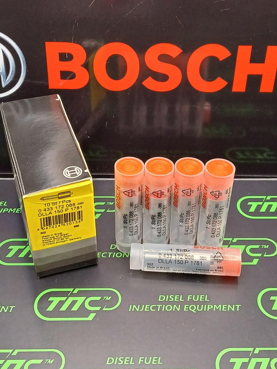 Розпилювач дизельної форсунки DLLA 150 P 1781 (0433172088) BOSCH WEICHAI
