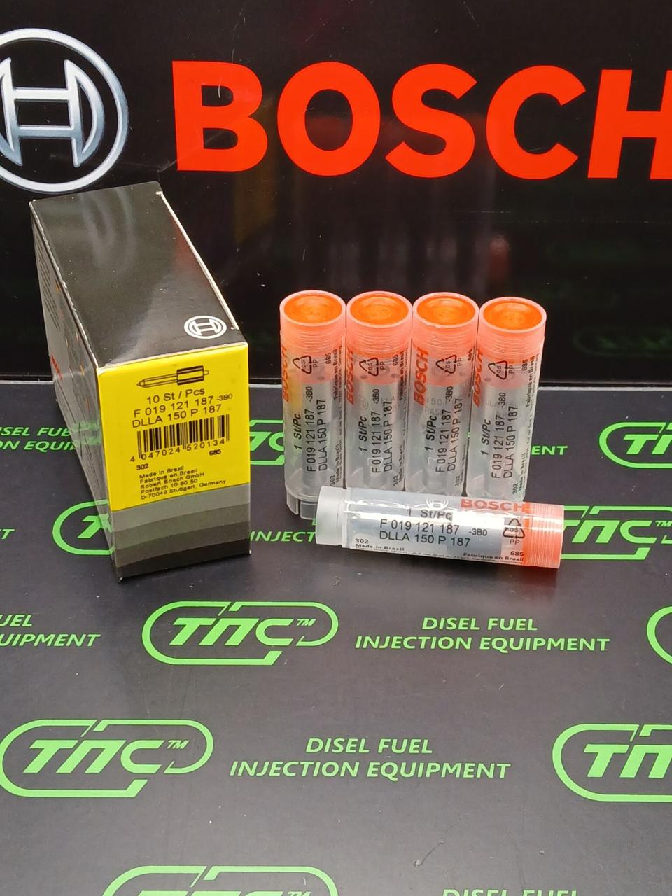 Розпилювач дизельної форсунки DLLA 150 P 187 (F019121187) BOSCH