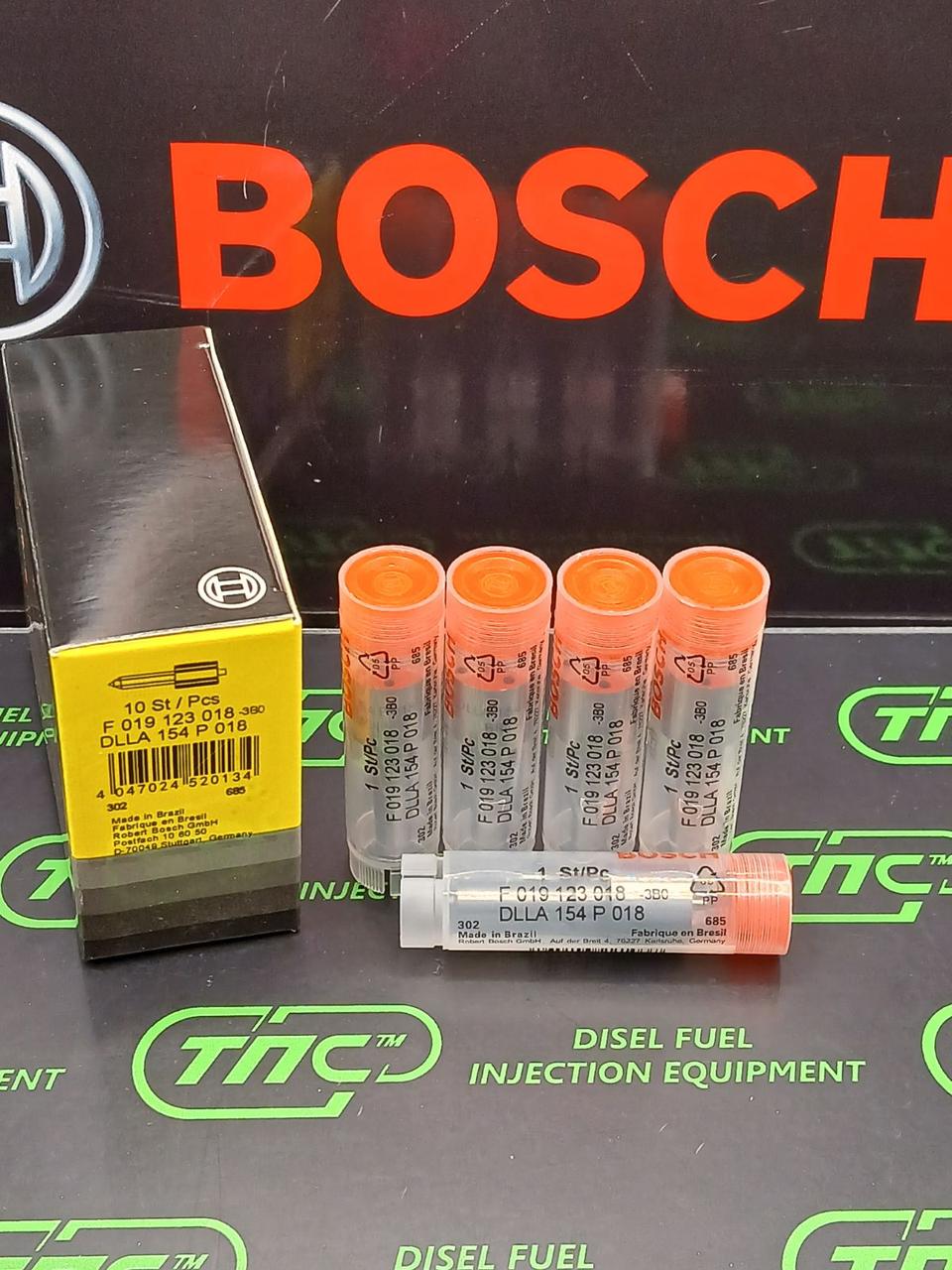Розпилювач дизельної форсунки DLLA 154 P 0184 (F019123018) BOSCH BAW 1044, YUEJIN 1041