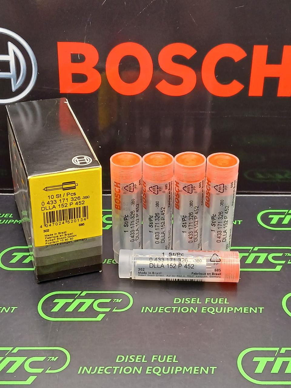 Розпилювач дизельної форсунки DLLA 152 P 452 (0433171326) BOSCH MAN