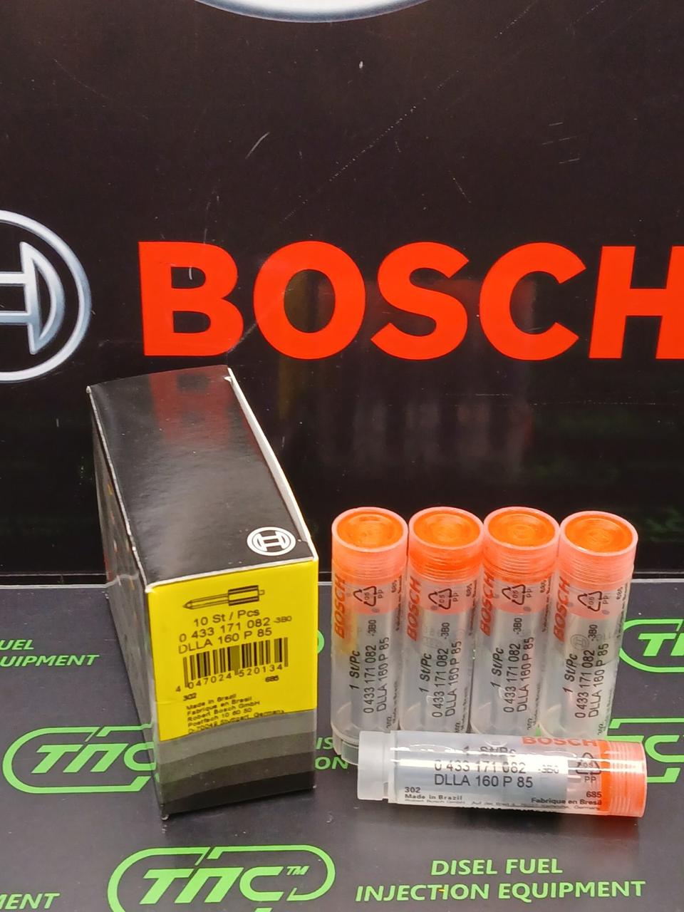 Розпилювач дизельної форсунки DLLA 160 P 85 (0433171082) BOSCH FIAT; IVECO; RENAULT; DEUTZ