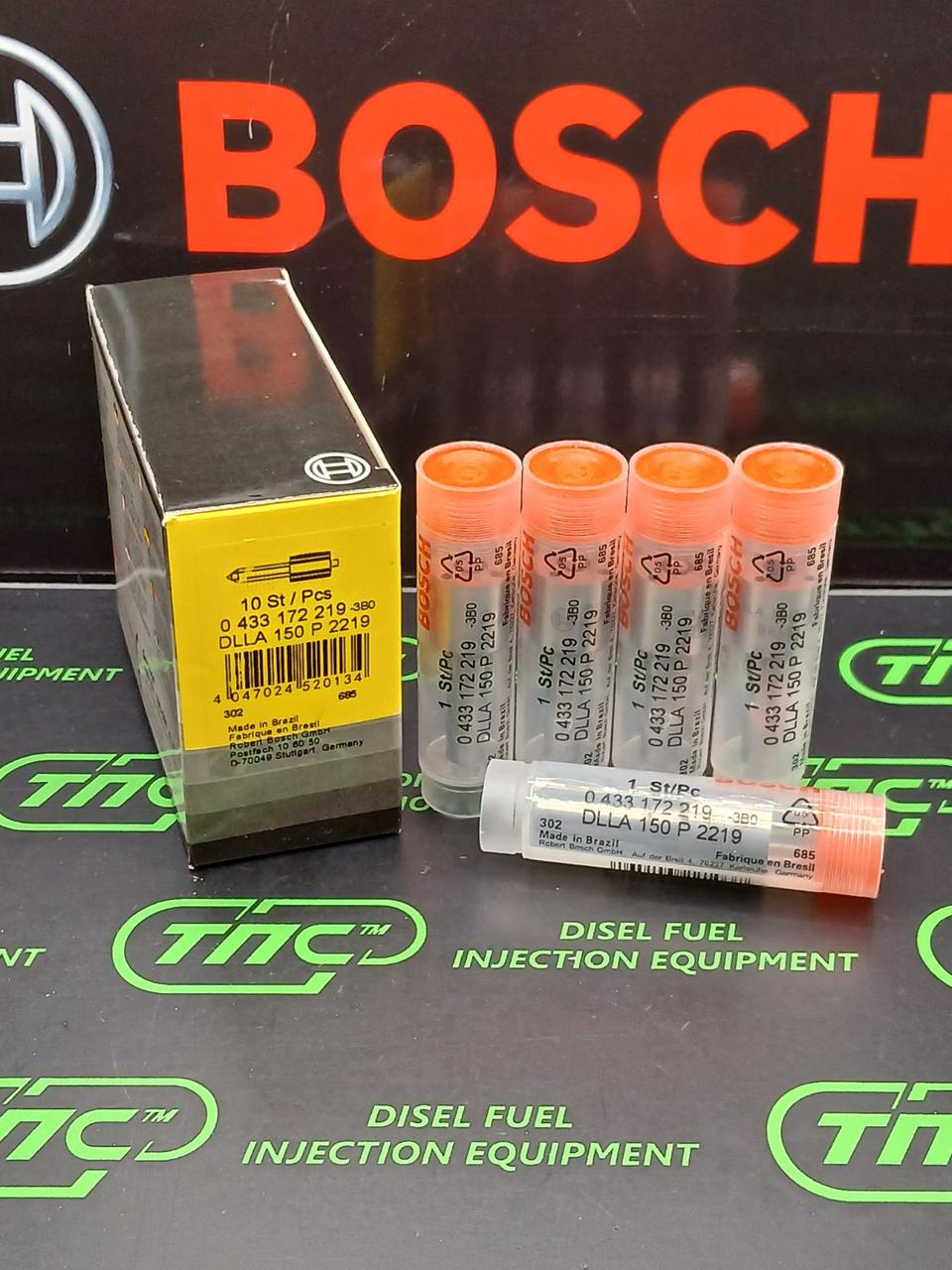 Розпилювач дизельної форсунки DLLA 150 P 2219 (0433172219) BOSCH FAW