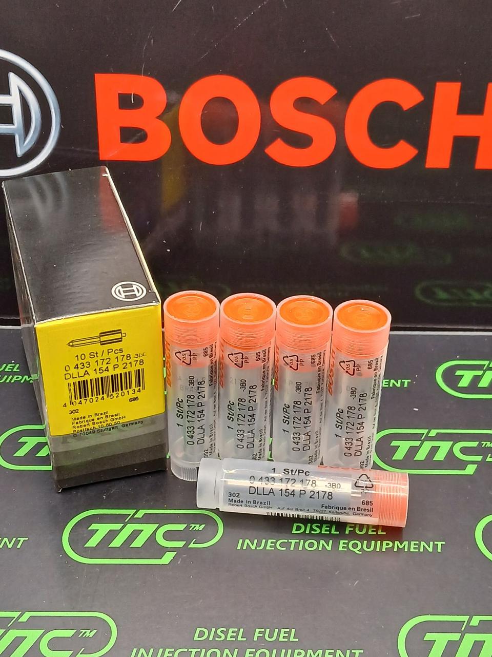 Розпилювач дизельної форсунки DLLA 154 P 2178 (0433172178) BOSCH MERCEDES