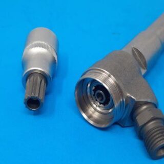 Ключ Torx AC0583-12TX з отвором для форсунок Common Rail Bosch 2.25NC SIRINI