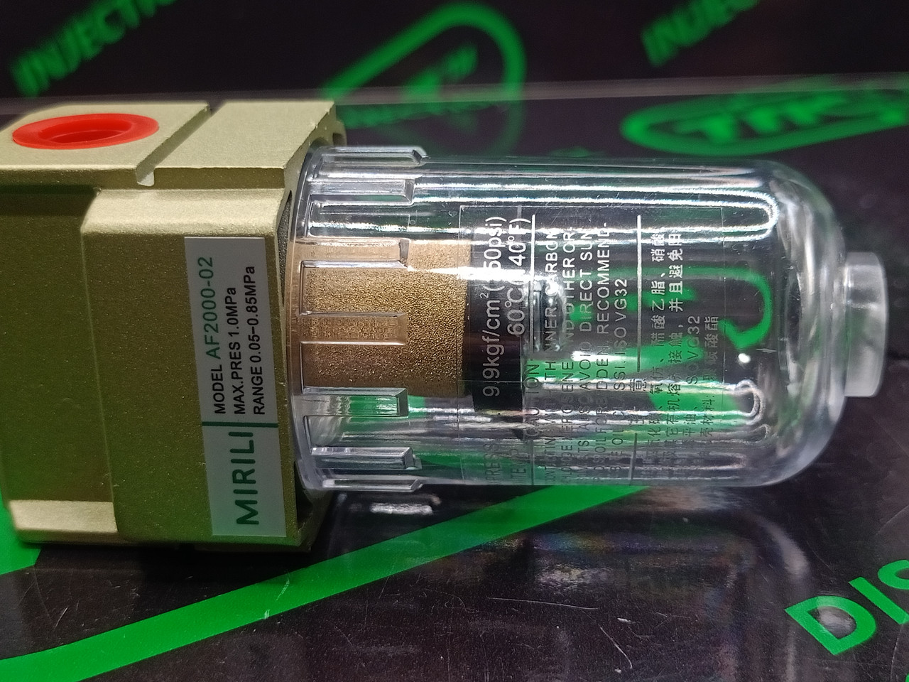 Пневматичний повітряний фільтр-регулятор AF2000-02 1/4" - Зображення 3